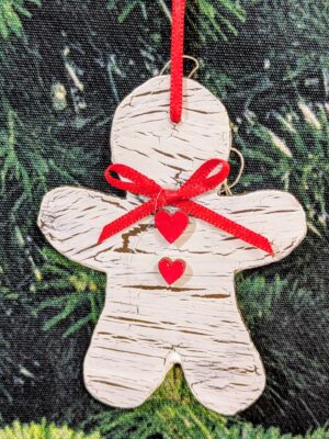 Krakované zimné radosti – upcyklované vianočné ozdoby