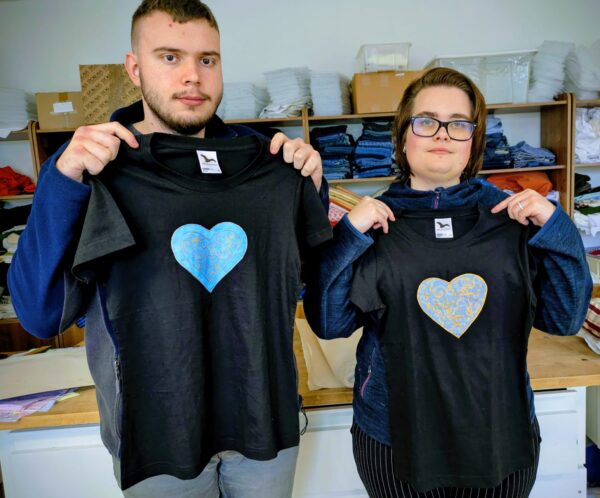 Srdce na tričku ❤️